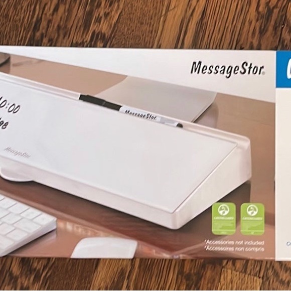 glass desktop whiteboard dry eraser board keyboard stand - Picture 7 of 7